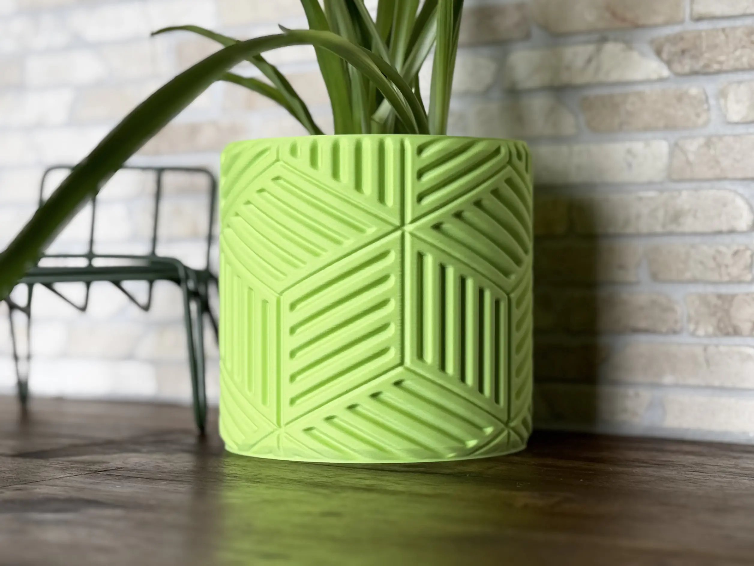 Кашпа Cubes IV — снимка 2