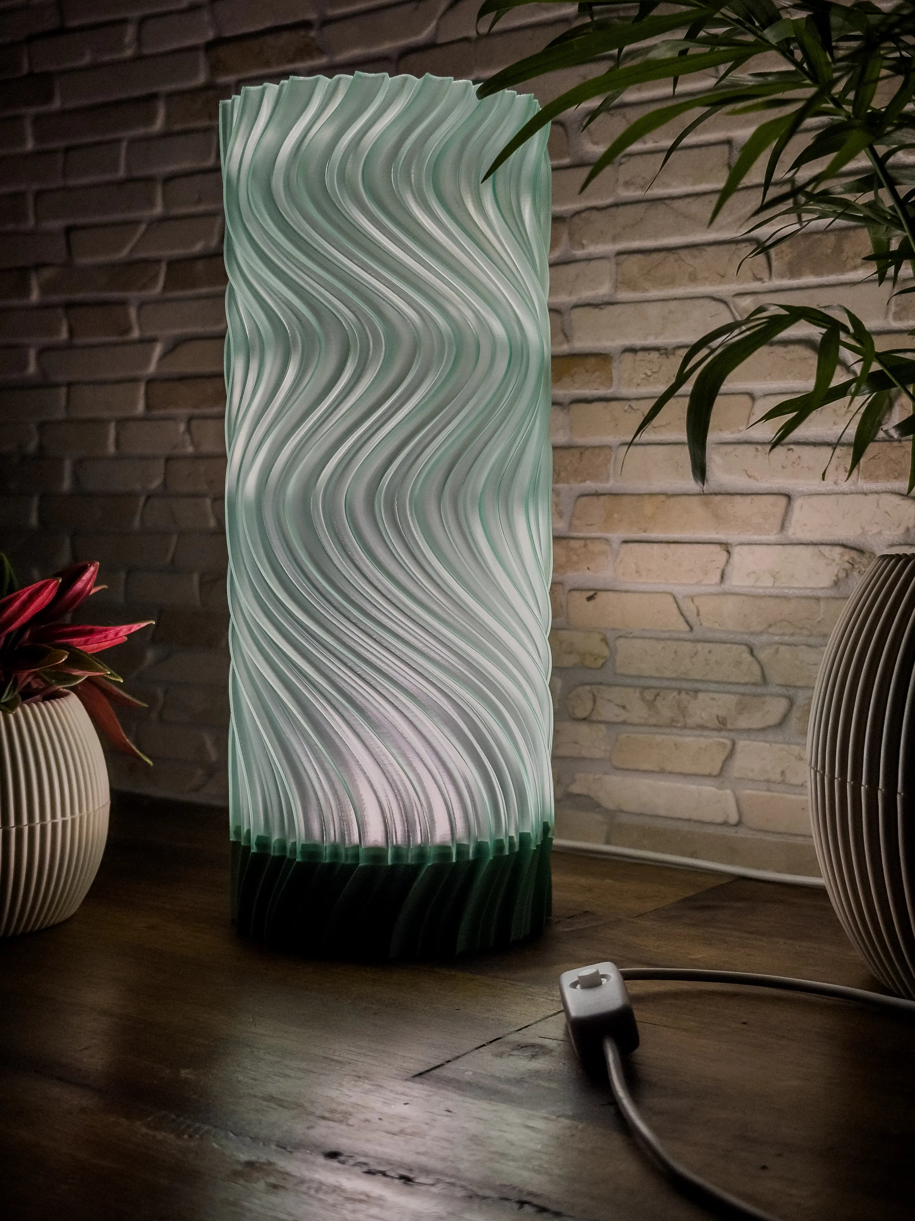 waves-lamp detail