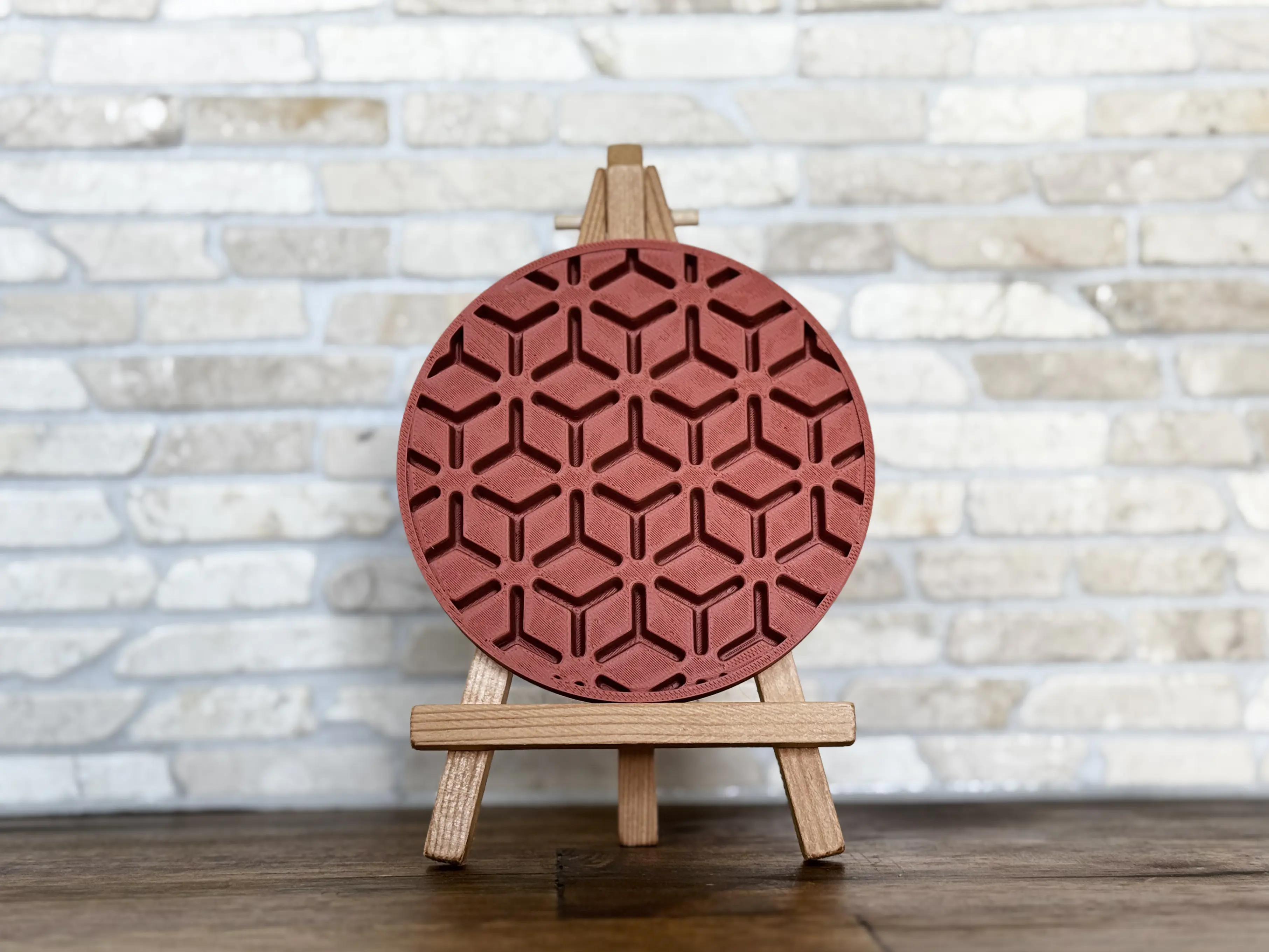 Подложка Hexagons — стена вдясно · wall-on-right · стена вдясно
