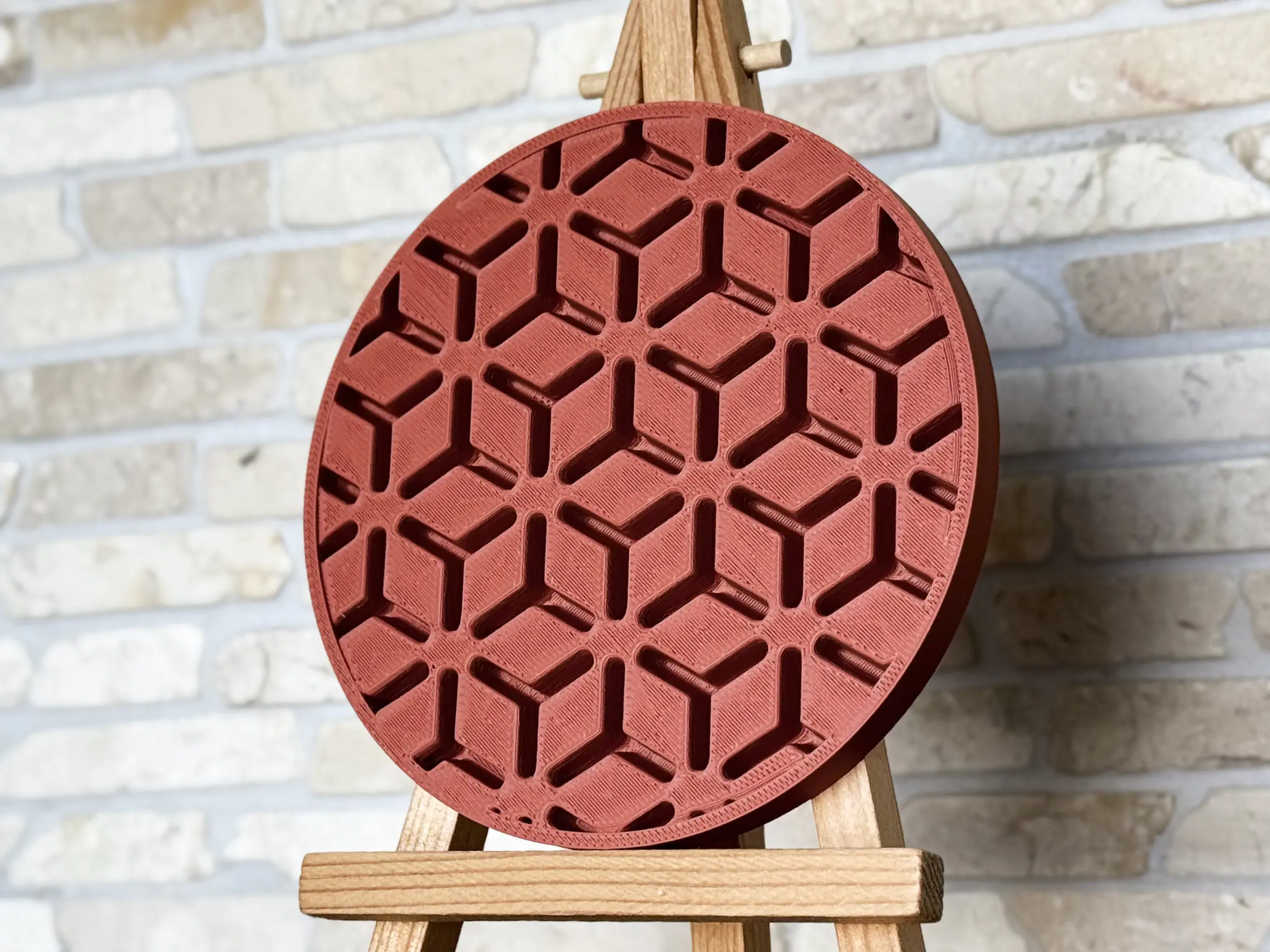 Детайл на подложка Hexagons