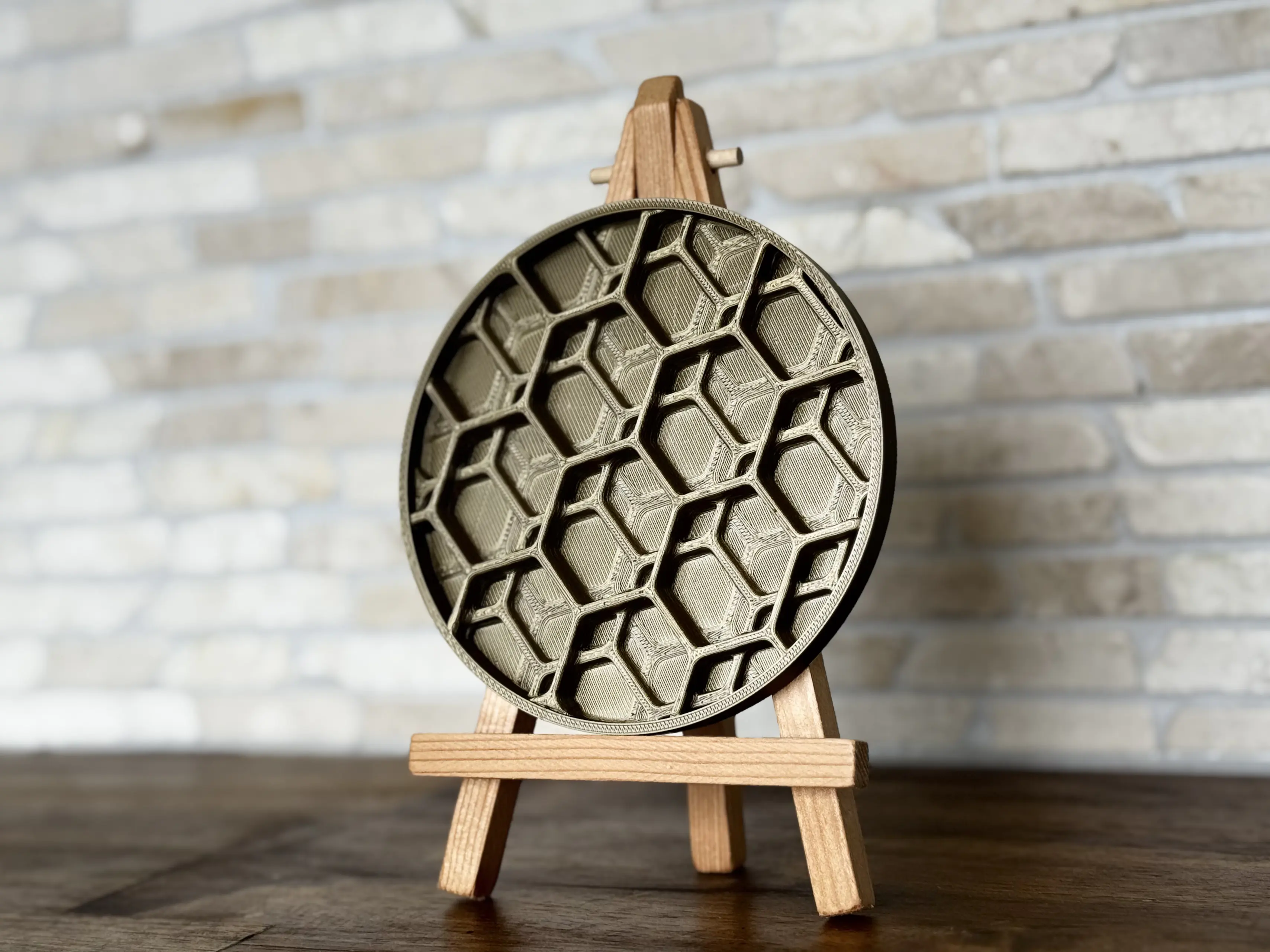 Подложка Hexagons — стена вдясно · wall-on-right · стена вдясно