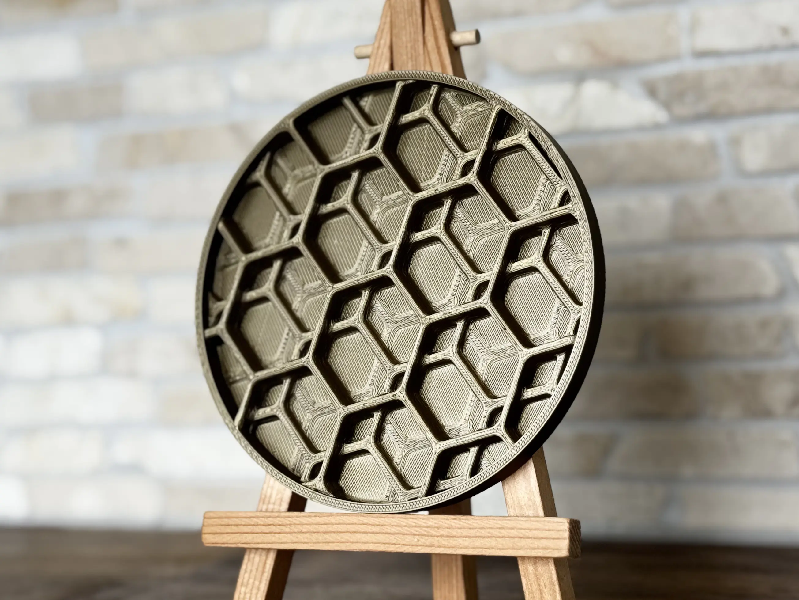Детайл на подложка Hexagons