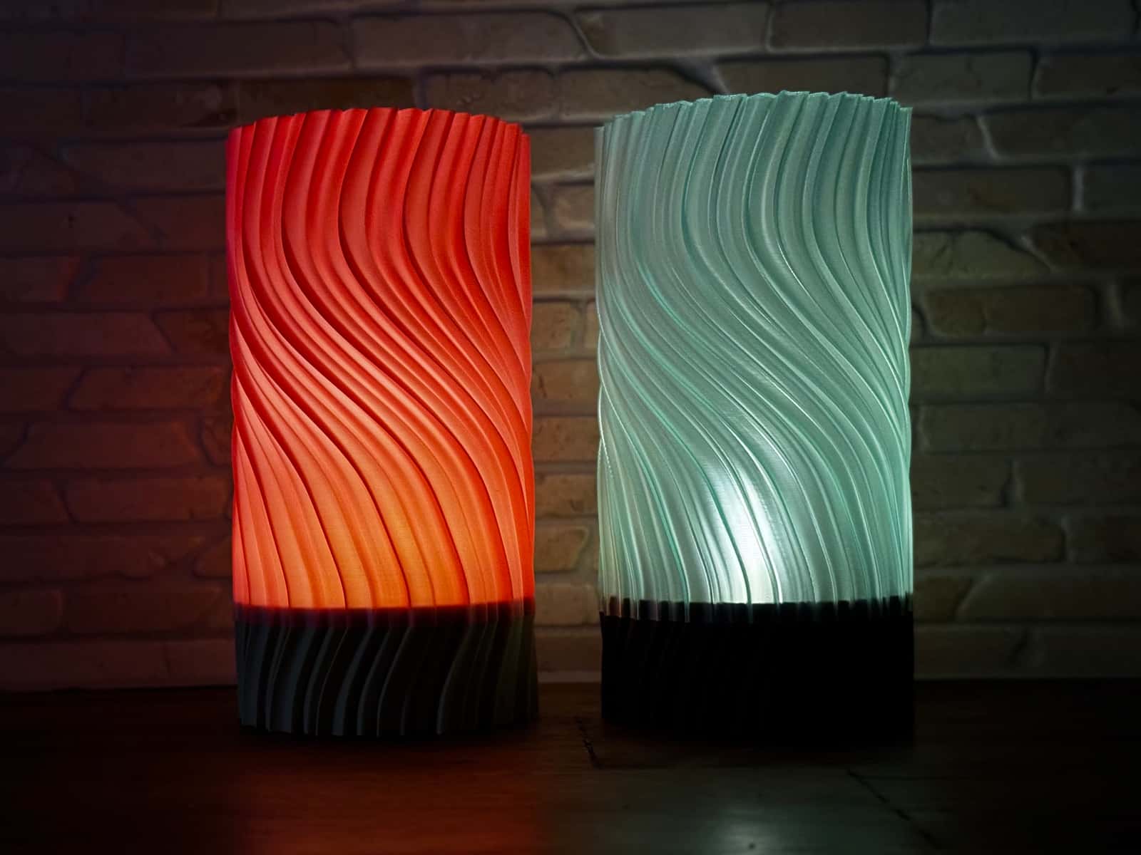 Fine Waves Ø8 - Contemporary Collection - LED Свещ-Лампа