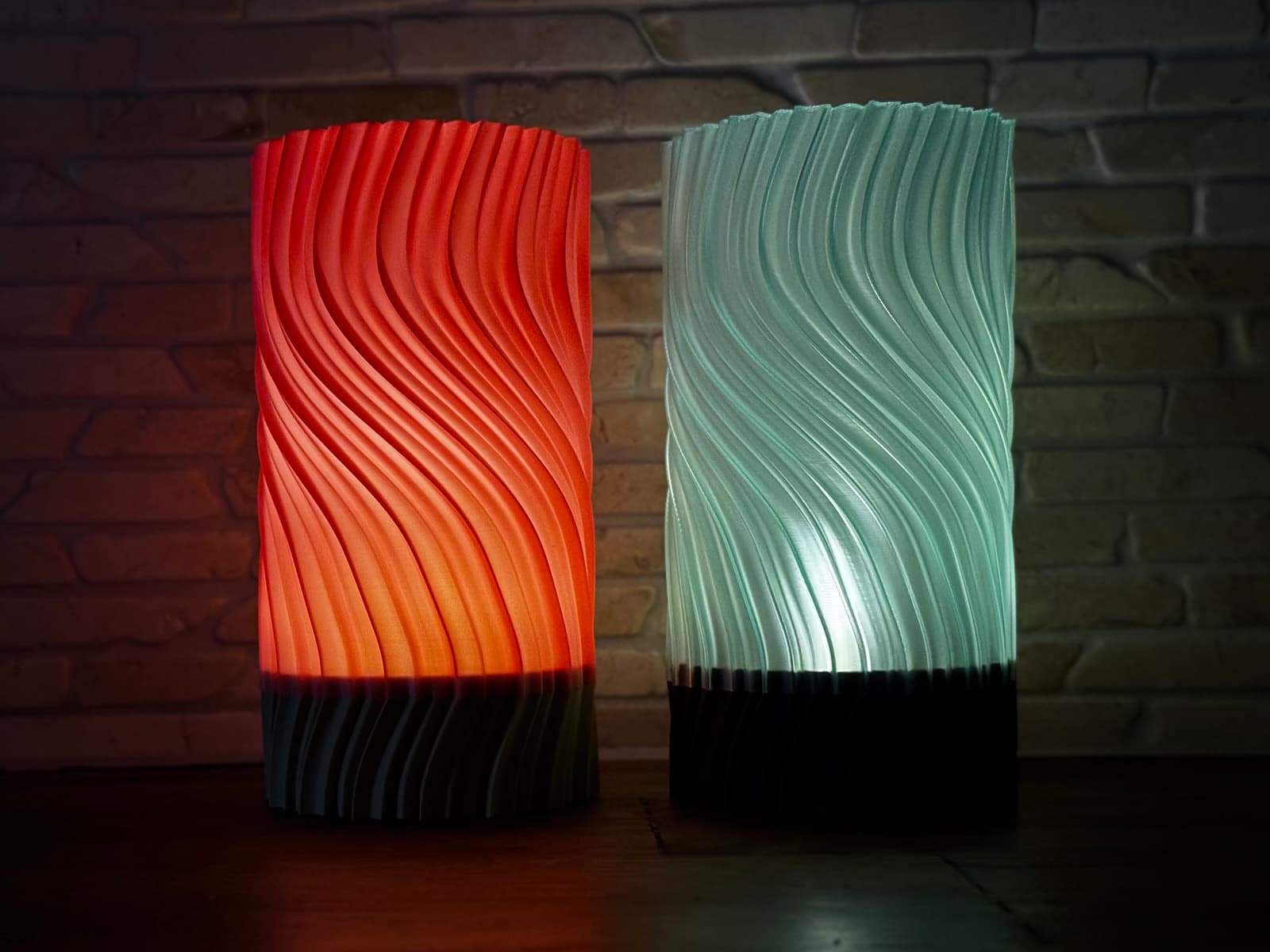 Fine Waves Ø8 - Contemporary Collection - LED Свещ-Лампа