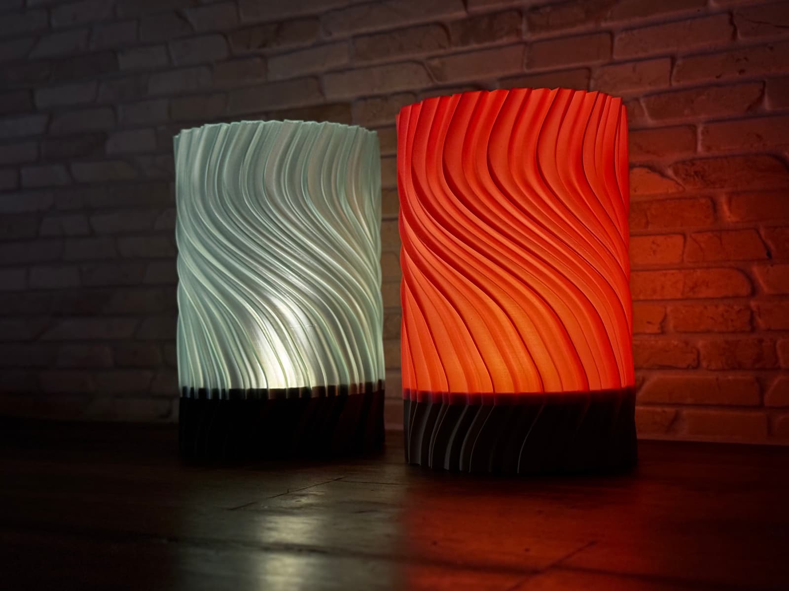 Fine Waves Ø10 - Contemporary Collection - LED Свещ-Лампа